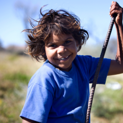 Image of a young aboriginal person